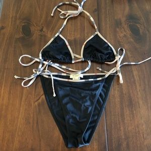 WORN ONCE, PERFECT COND! Burberry Authentic Bikini